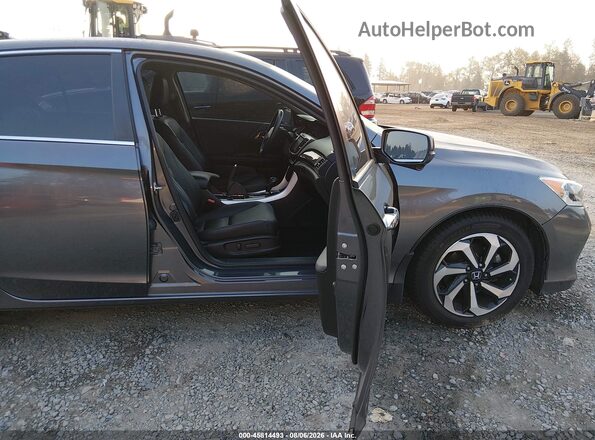 1HGCR2F84HA164063 2017 HONDA ACCORD Gray Front interior view