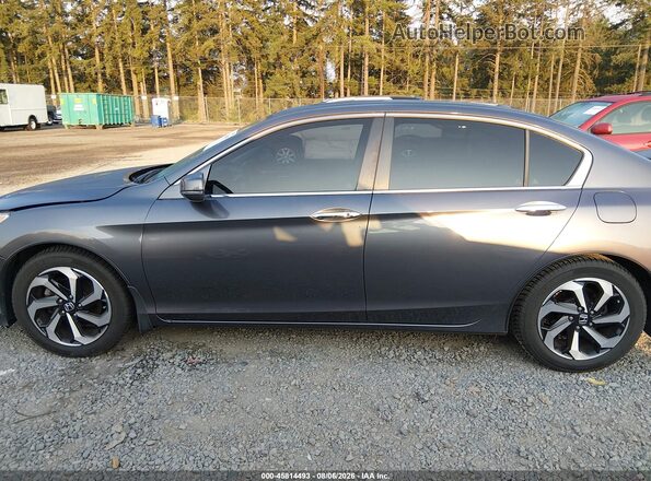 1HGCR2F84HA164063 2017 HONDA ACCORD Gray 360 interior view