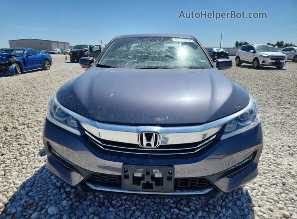 1HGCR2F85GA052080 2016 HONDA ACCORD Gray Widok z przodu