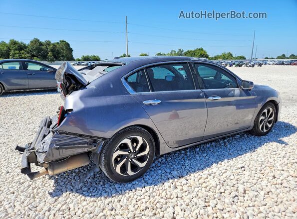 1HGCR2F85GA052080 2016 HONDA ACCORD Gray Tył prawy