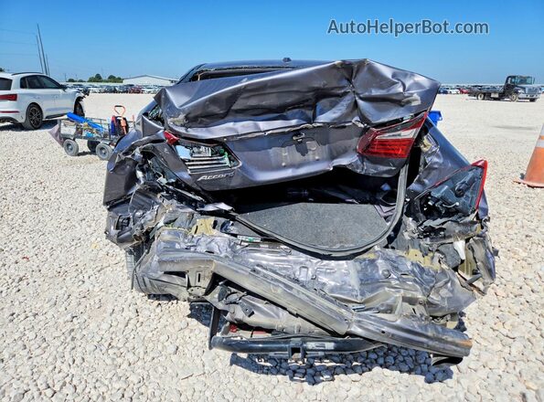 1HGCR2F85GA052080 2016 HONDA ACCORD Gray Widok z tyłu