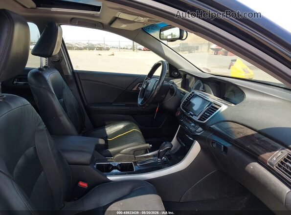 1HGCR2F85GA063323 2016 HONDA ACCORD Black Սալոնի դիմացի տեսք