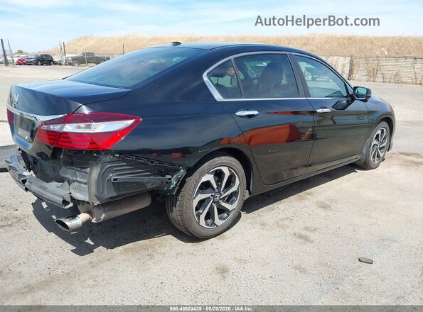 1HGCR2F85GA063323 2016 HONDA ACCORD Black Հետևի աջ