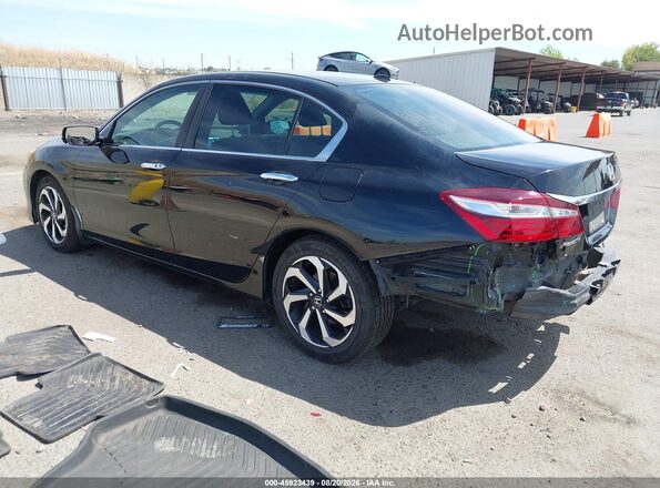 1HGCR2F85GA063323 2016 HONDA ACCORD Black Հետևի ձախ