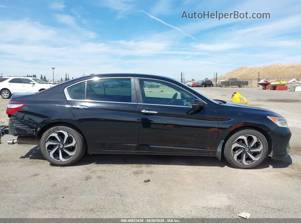1HGCR2F85GA063323 2016 HONDA ACCORD Black Սալոնի 360 աստիճան տեսք