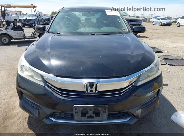 1HGCR2F85GA063323 2016 HONDA ACCORD Black Սալոնի հետևի տեսք