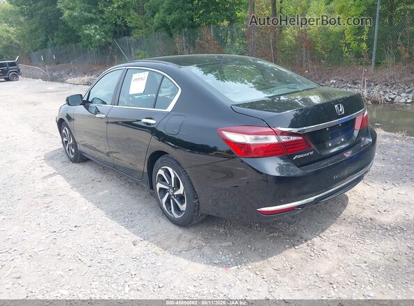1HGCR2F85GA082938 2016 HONDA ACCORD Черный Задняя левая четверть