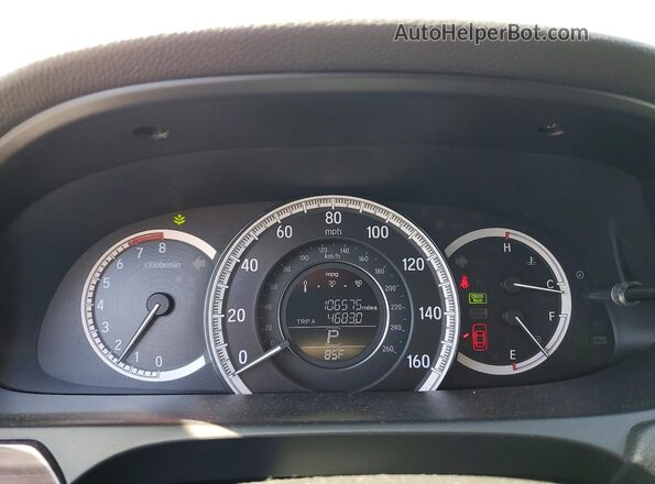 1HGCR2F85GA161641 2016 HONDA ACCORD Silver Սարքավորումների վահանակի տեսք