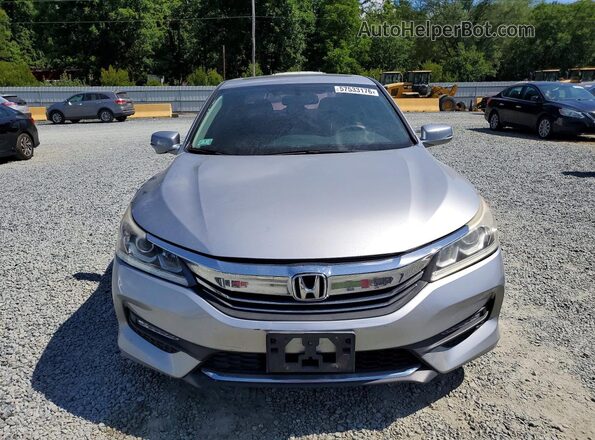 1HGCR2F85GA161641 2016 HONDA ACCORD Silver Դիմացի տեսք