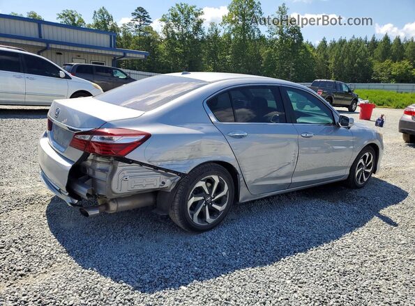 1HGCR2F85GA161641 2016 HONDA ACCORD Silver Հետևի աջ