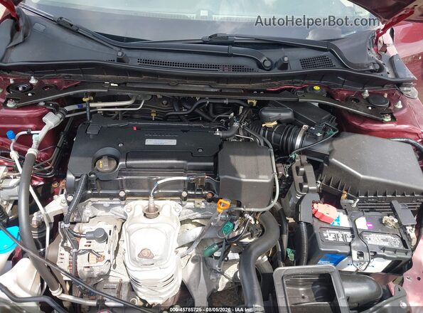 1HGCR2F85HA046961 2017 HONDA ACCORD Burgundy Հետևի տեսք