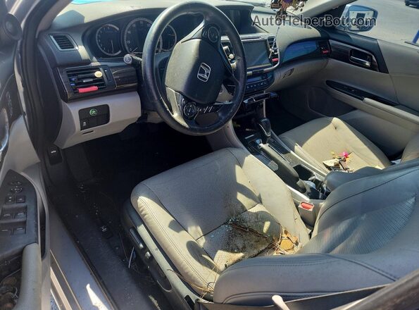 1HGCR2F85HA096971 2017 HONDA ACCORD Silver Вид панелі приладів