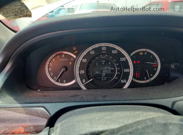1HGCR2F85HA096971 2017 HONDA ACCORD Silver Вид щитка приладів