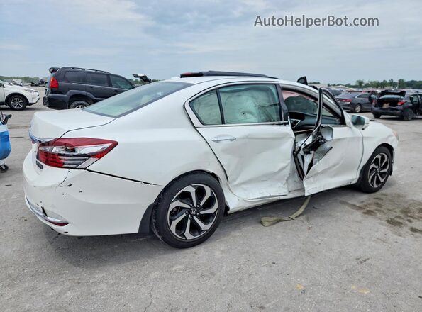 1HGCR2F85HA189361 2017 HONDA ACCORD Белый Задняя правая четверть