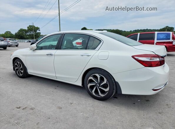 1HGCR2F85HA189361 2017 HONDA ACCORD Белый Задняя левая четверть