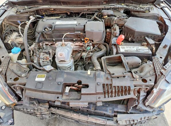 1HGCR2F86GA014308 2016 HONDA ACCORD Черный Вид задней части салона