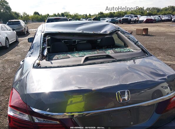 1HGCR2F86GA079904 2016 HONDA ACCORD Gray Widok z przodu
