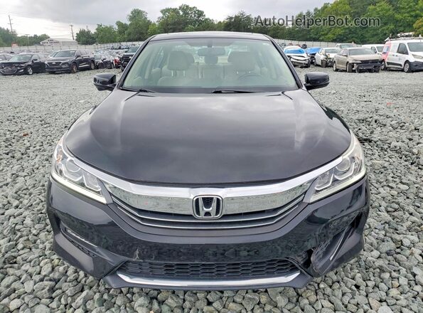 1HGCR2F86GA087615 2016 HONDA ACCORD Black Դիմացի տեսք