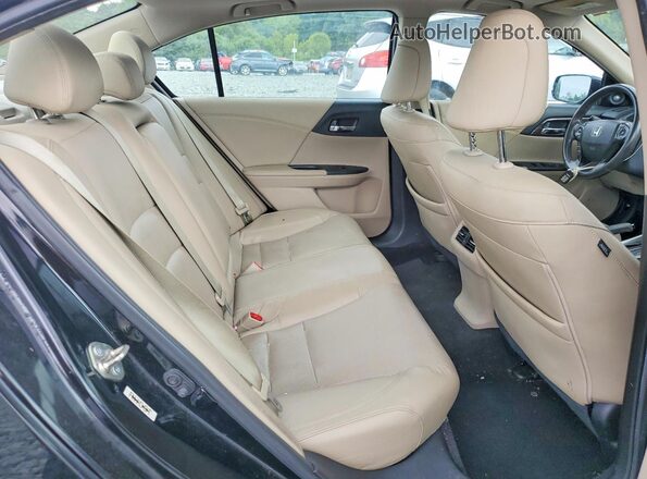 1HGCR2F86GA087615 2016 HONDA ACCORD Black Հետևի նստատեղերի տեսք