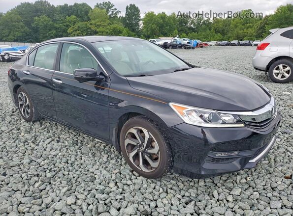 1HGCR2F86GA087615 2016 HONDA ACCORD Black Առջևի աջ