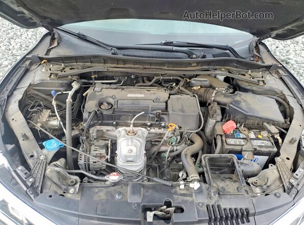 1HGCR2F86GA087615 2016 HONDA ACCORD Black Սալոնի հետևի տեսք