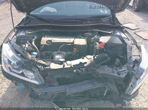 1HGCR2F86GA111086 2016 HONDA ACCORD Gray Вид ззаду