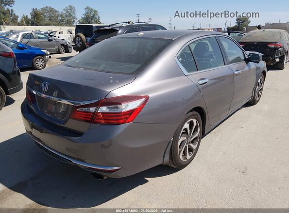 1HGCR2F86GA128762 2016 HONDA ACCORD Gray Задня права чверть