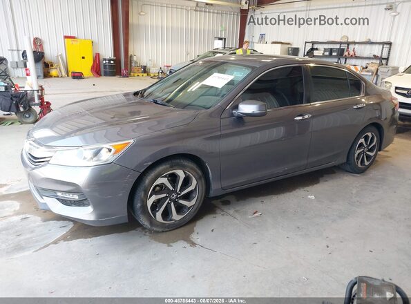 1HGCR2F86GA149580 2016 HONDA ACCORD Серый Передняя левая четверть
