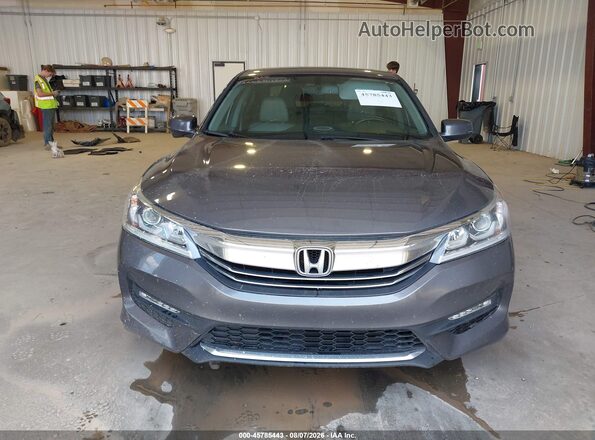 1HGCR2F86GA149580 2016 HONDA ACCORD Серый Вид щитка приборов