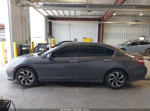 1HGCR2F86GA149580 2016 HONDA ACCORD Серый Панорамный вид салона 360°