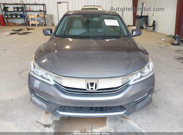 1HGCR2F86GA149580 2016 HONDA ACCORD Серый Вид спереди
