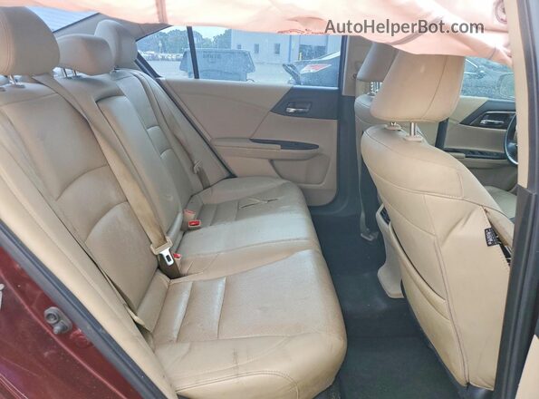 1HGCR2F86HA056298 2017 HONDA ACCORD Burgundy Вид задніх сидінь