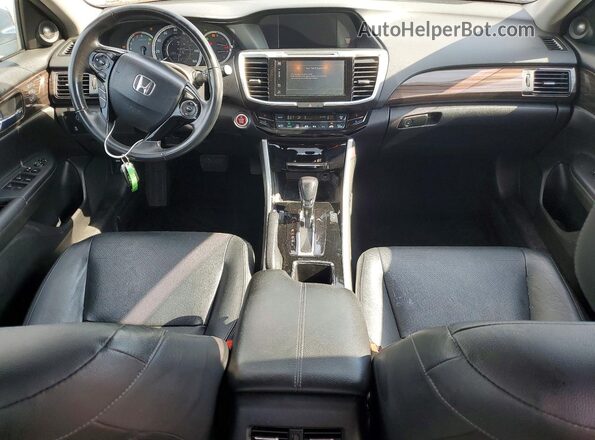 1HGCR2F86HA090189 2017 HONDA ACCORD Silver წინა პანელის ხედი