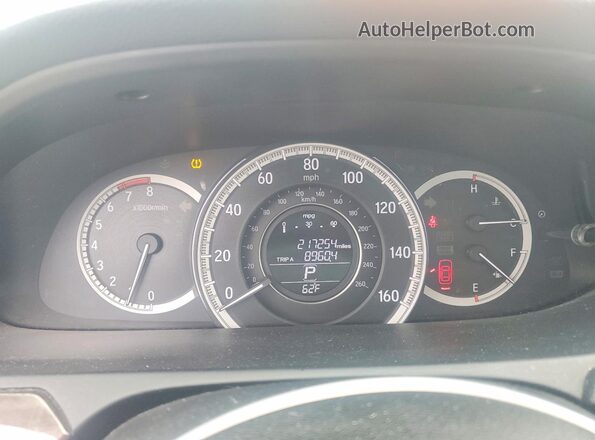 1HGCR2F86HA190583 2017 HONDA ACCORD Black Vista del cuadro de instrumentos