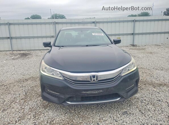 1HGCR2F86HA190583 2017 HONDA ACCORD Black Vista frontal