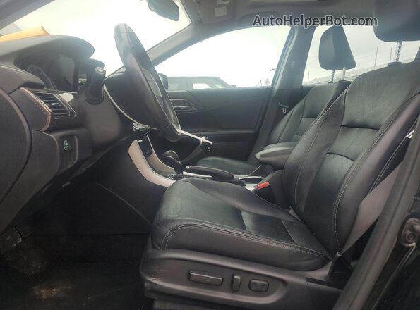 1HGCR2F86HA190583 2017 HONDA ACCORD Black Vista interior delantera