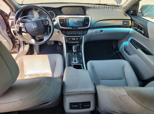1HGCR2F87GA026810 2016 HONDA ACCORD Silver Vista del salpicadero