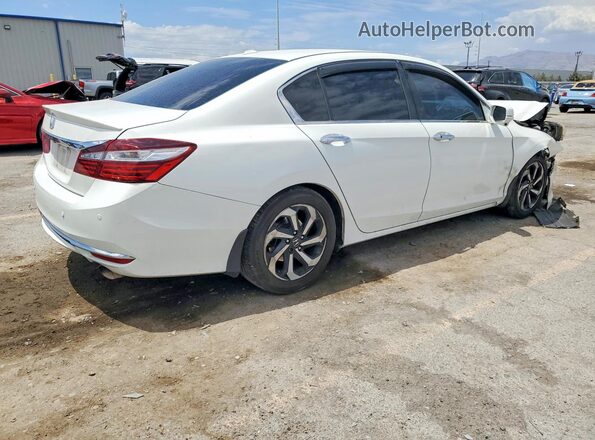1HGCR2F87HA144213 2017 HONDA ACCORD White Tył prawy