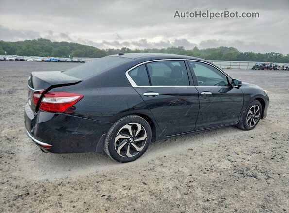 1HGCR2F87HA221193 2017 HONDA ACCORD Black Задня права чверть