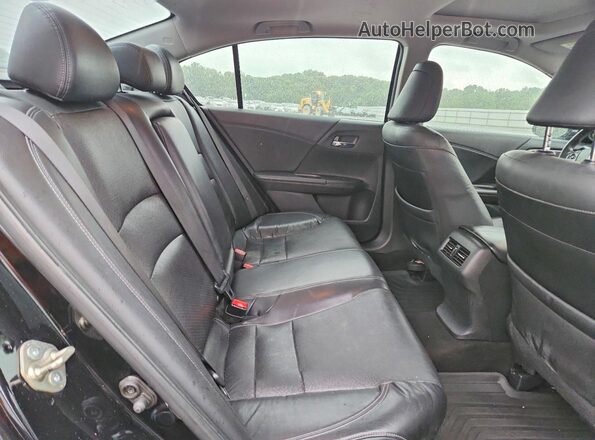 1HGCR2F87HA221193 2017 HONDA ACCORD Black Вид задніх сидінь