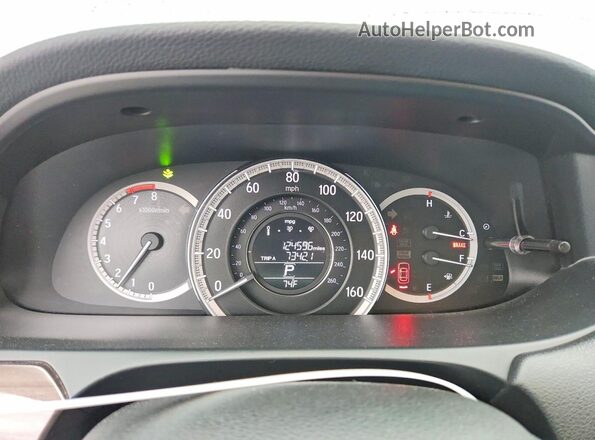 1HGCR2F87HA221193 2017 HONDA ACCORD Black Вид щитка приладів