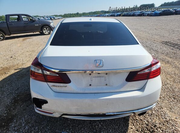 1HGCR2F87HA221601 2017 HONDA ACCORD White Вид ззаду