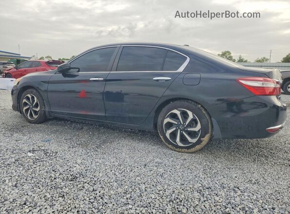 1HGCR2F87HA232047 2017 HONDA ACCORD Черный Задняя левая четверть