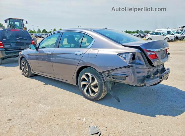 1HGCR2F87HA240570 2017 HONDA ACCORD Gray Tył lewy