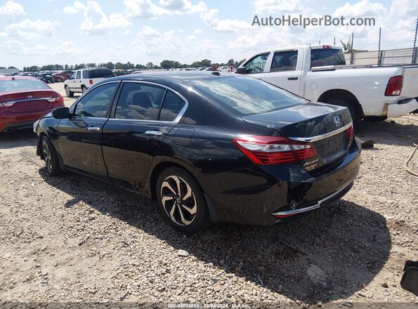 1HGCR2F87HA259247 2017 HONDA ACCORD Black Задня ліва чверть