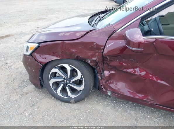 1HGCR2F88GA094484 2016 HONDA ACCORD Burgundy Vista frontal