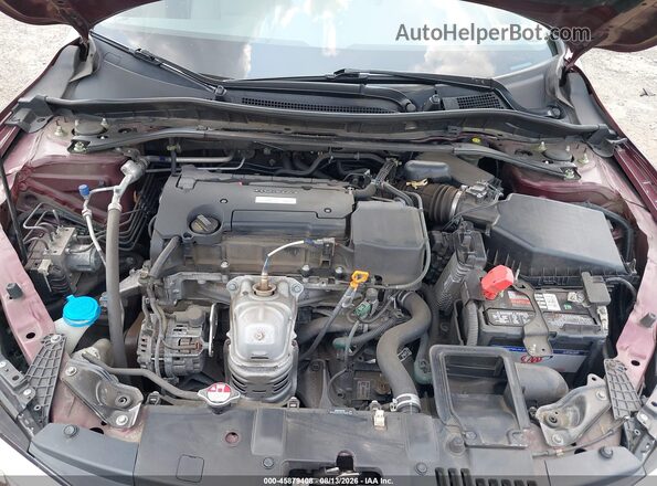 1HGCR2F88GA094484 2016 HONDA ACCORD Burgundy Vista trasera