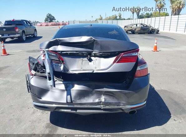 1HGCR2F88GA113292 2016 HONDA ACCORD Gray 