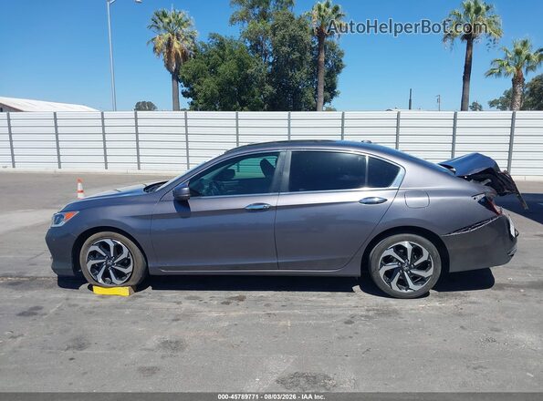 1HGCR2F88GA113292 2016 HONDA ACCORD Gray Панорамний вид салону 360°