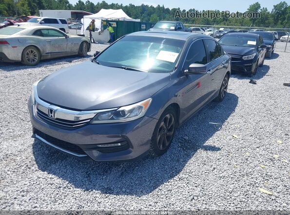 1HGCR2F89GA178961 2016 HONDA ACCORD Серый Передняя левая четверть